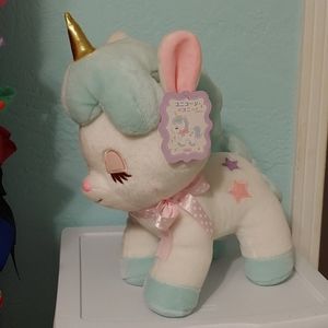 Aqua Amuse Unicorn Plush 🦄